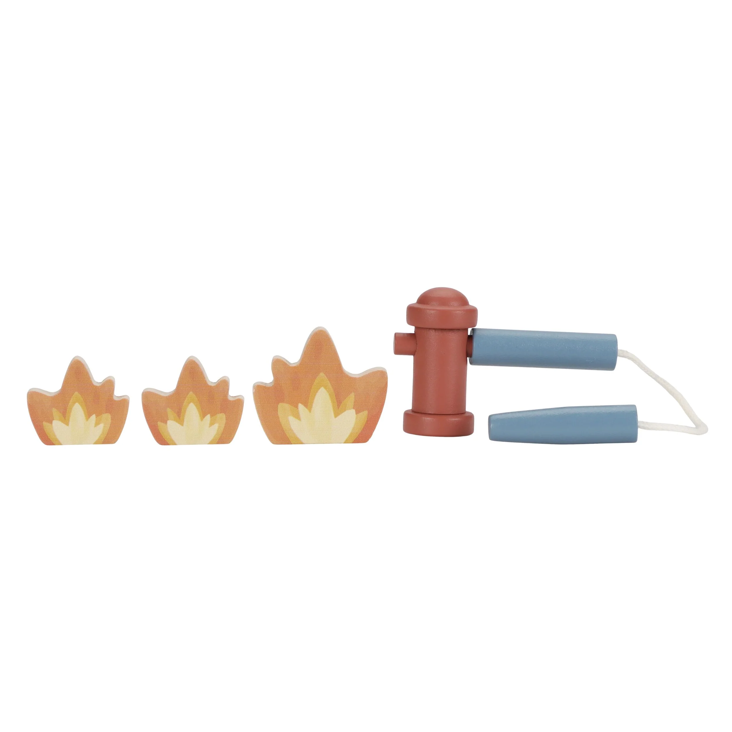 Wooden Fire Truck Set - Image 10