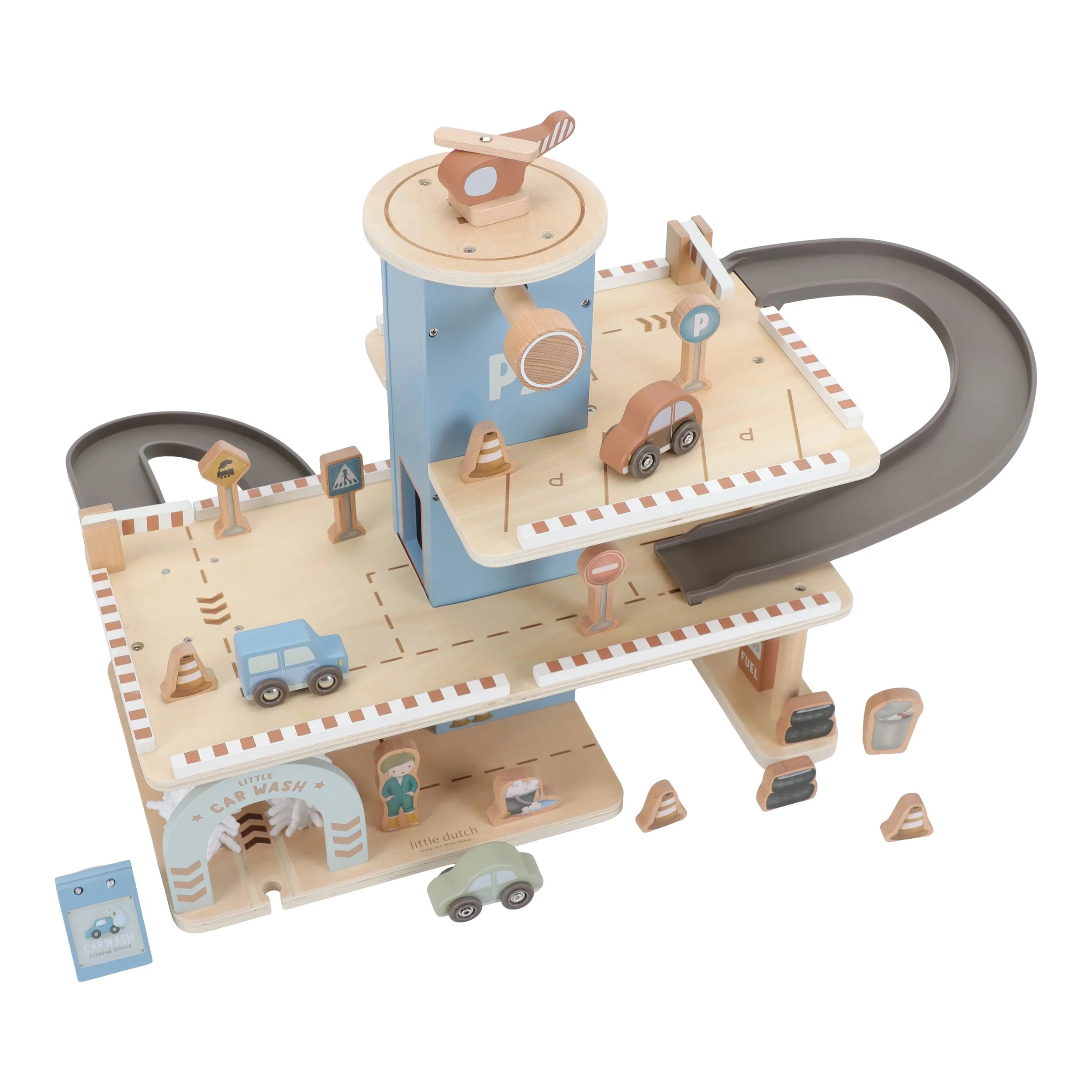 Wooden Play Garage - Image 4