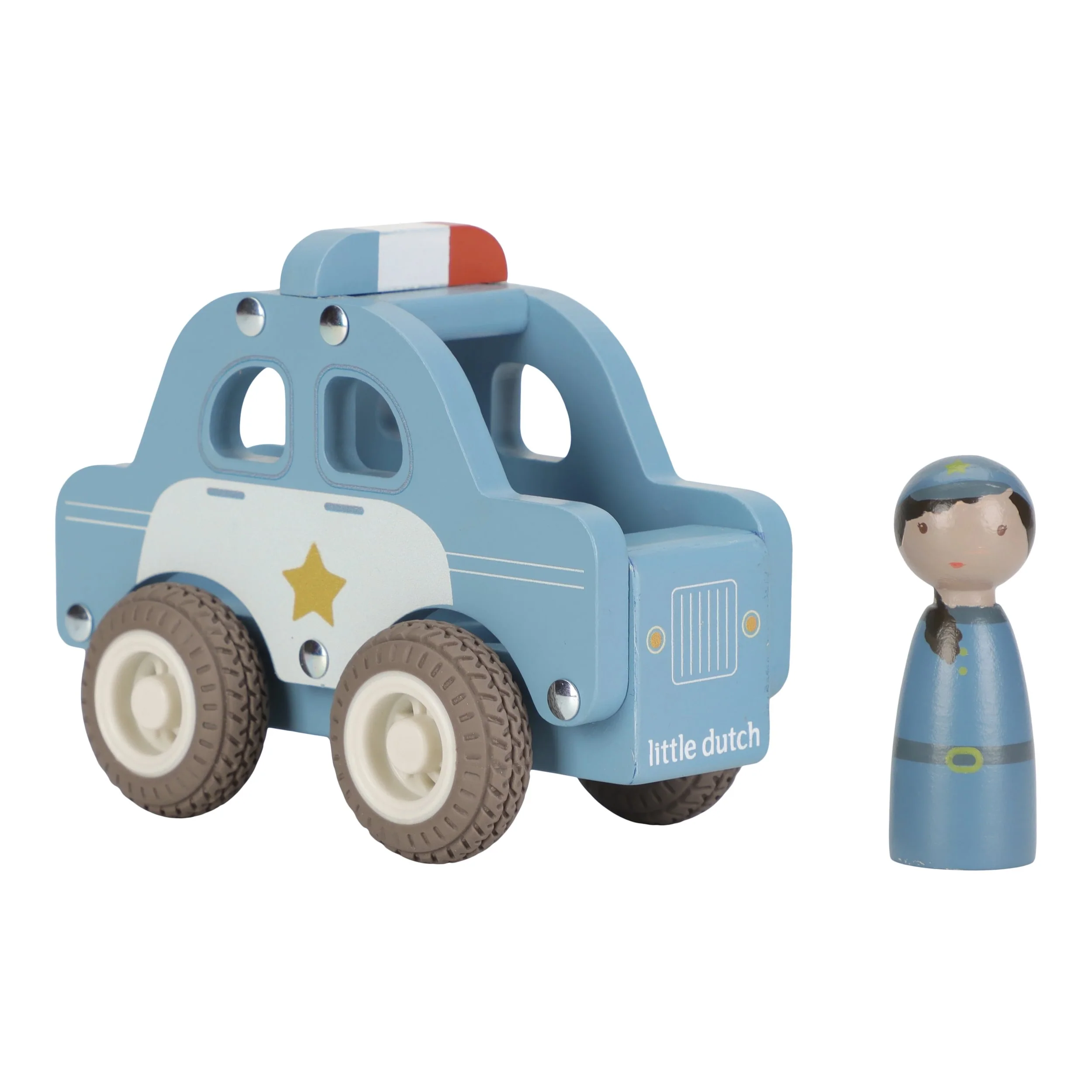 Wooden Police Car - Image 6
