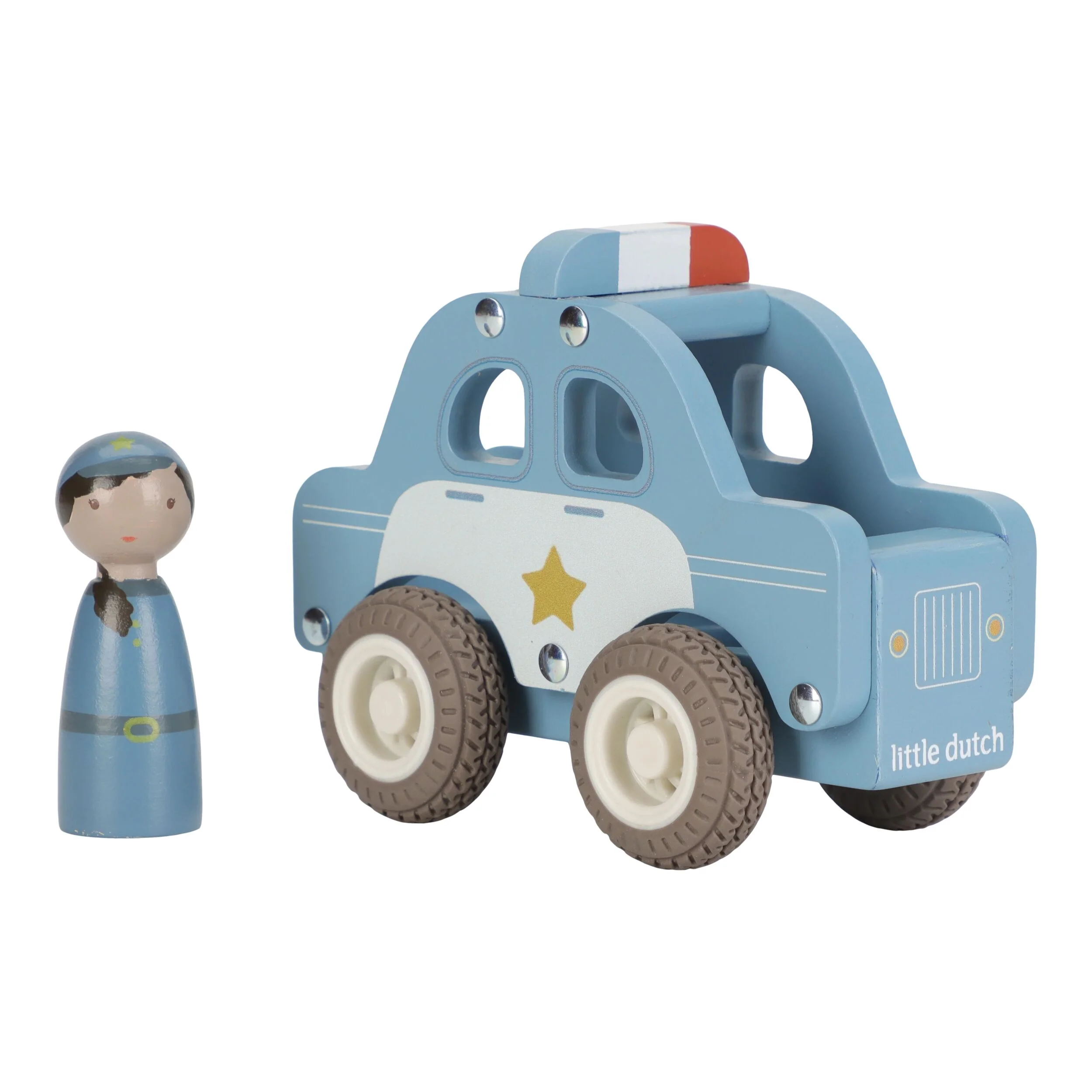 Wooden Police Car - Image 7