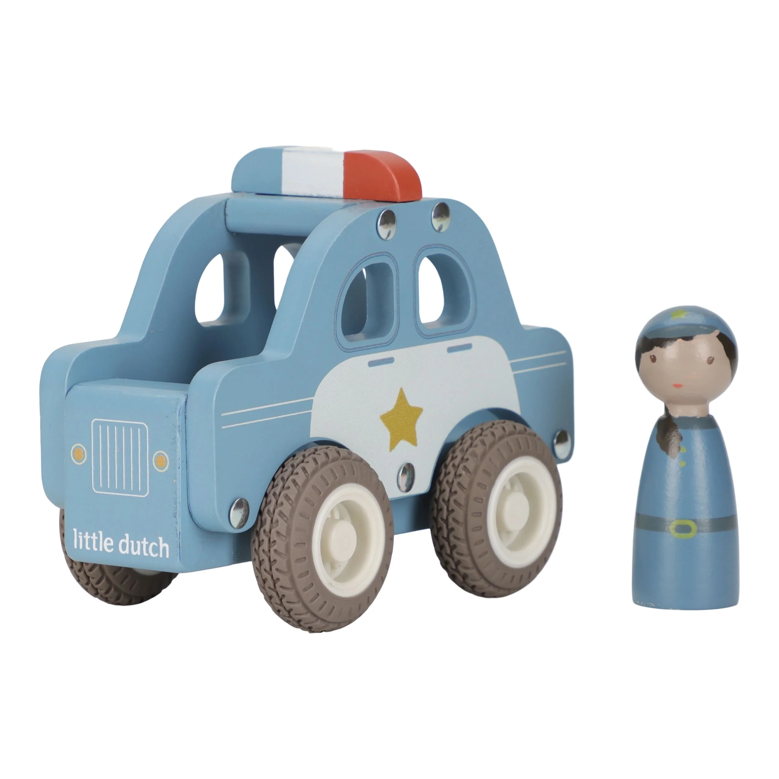 Wooden Police Car - Image 8