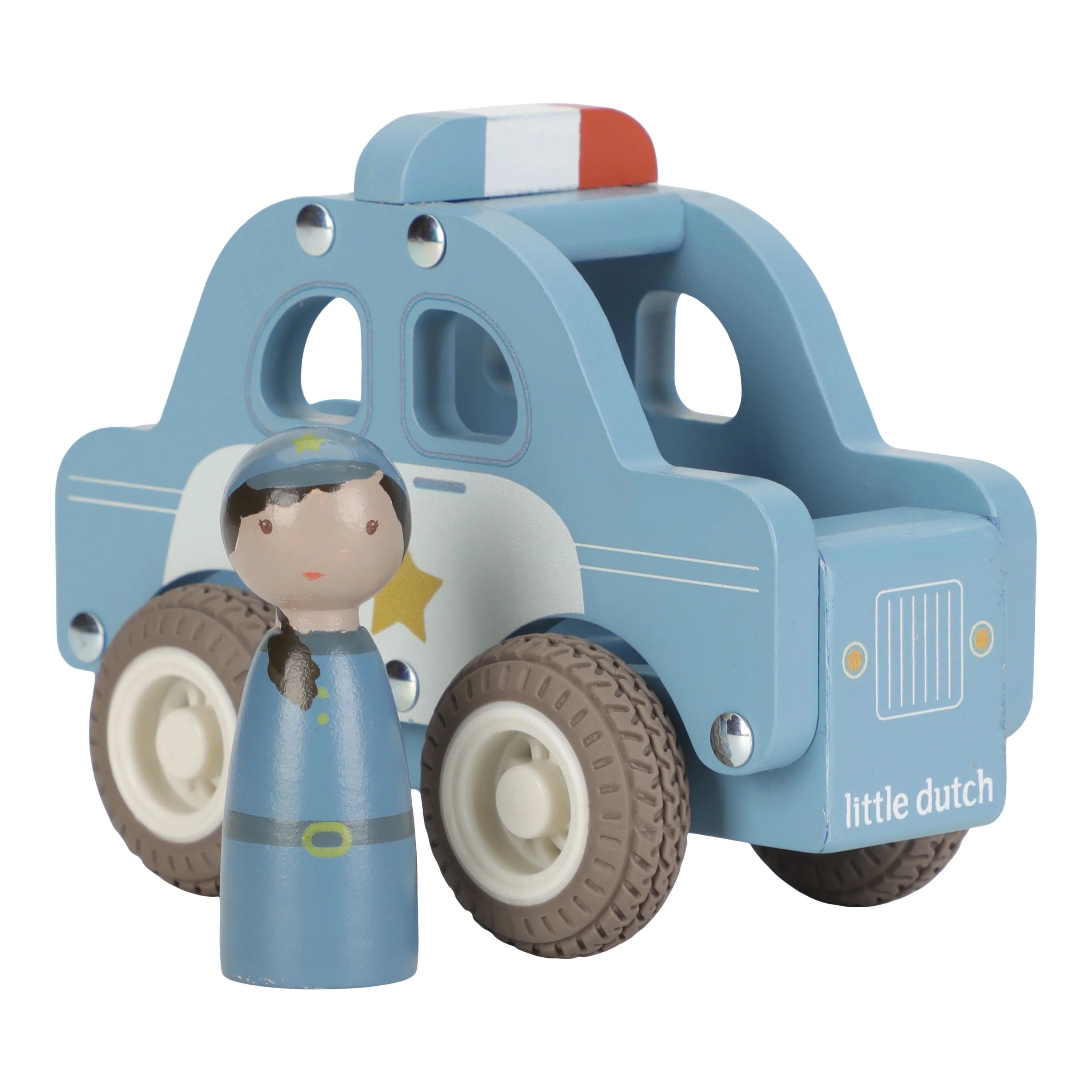 Wooden Police Car - Image 9