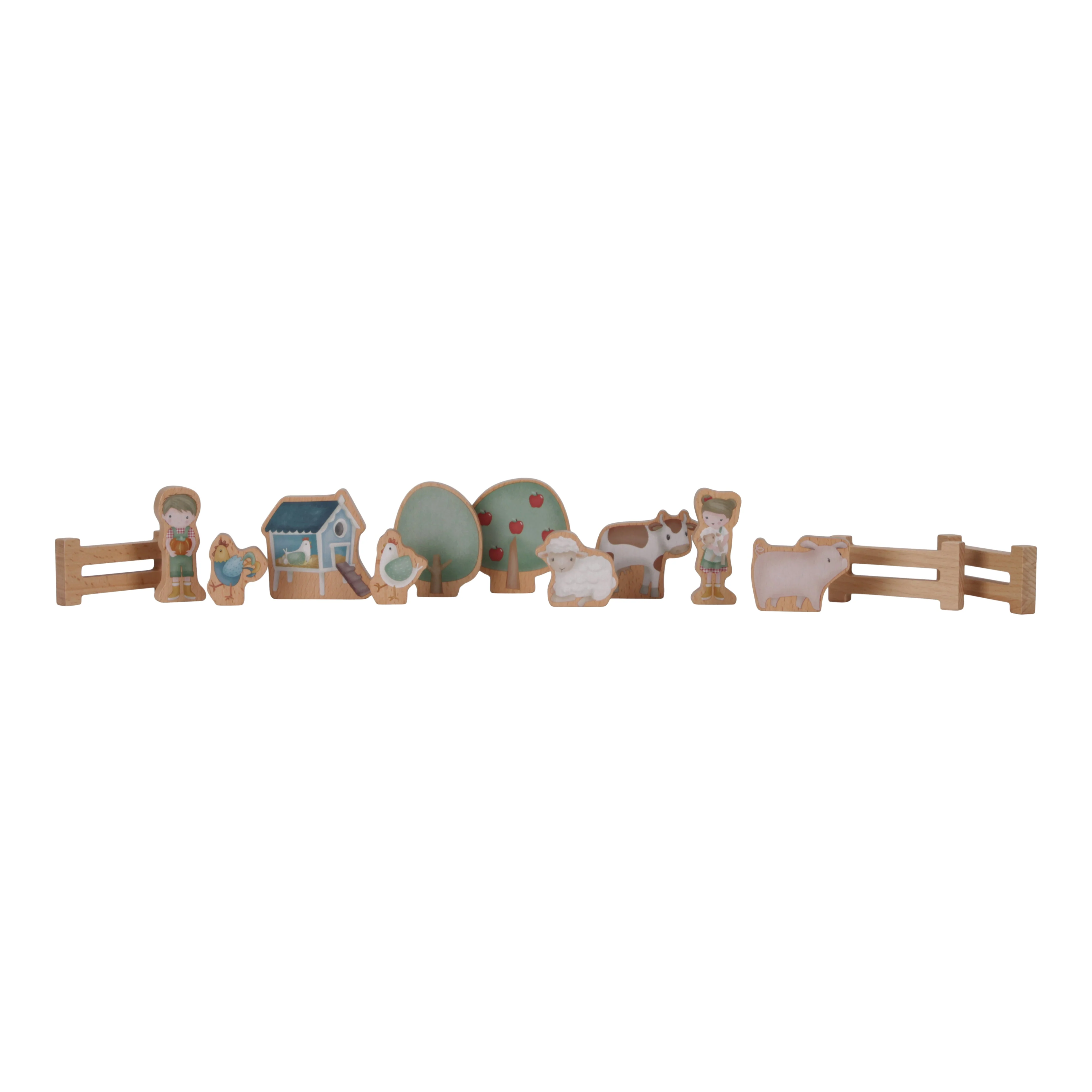 Wooden Train Track Set - Image 4