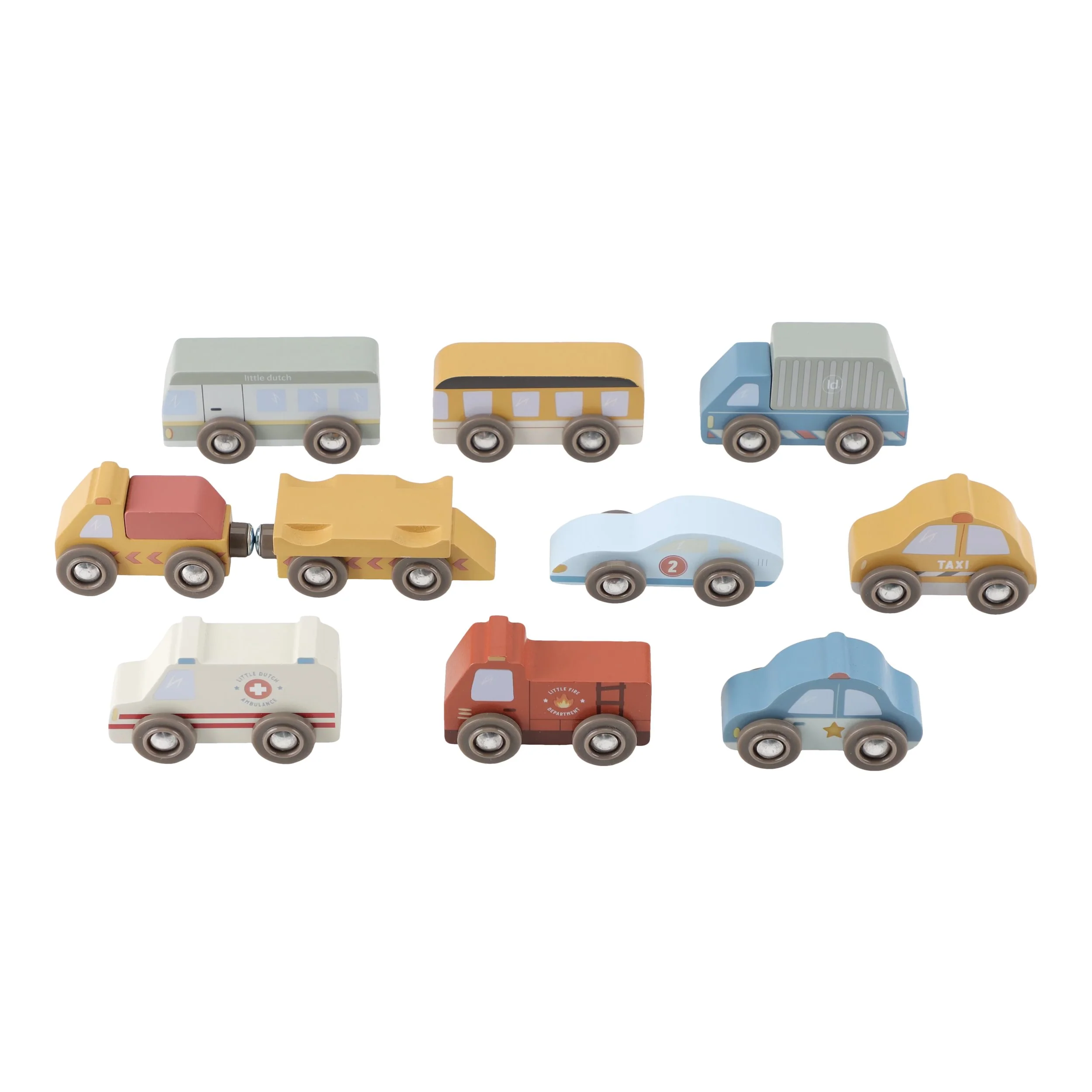 Wooden Vehicle Set