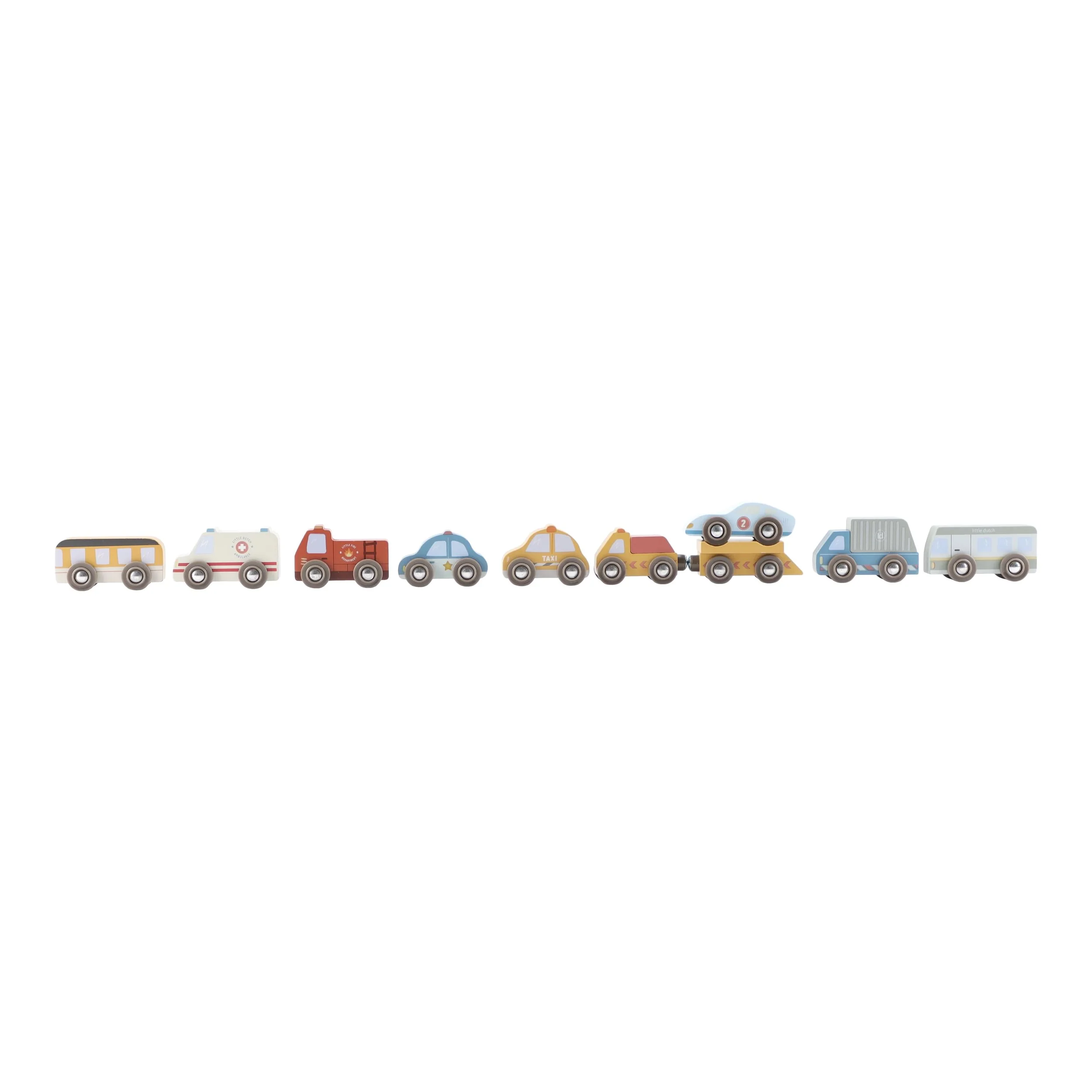 Wooden Vehicle Set - Image 3