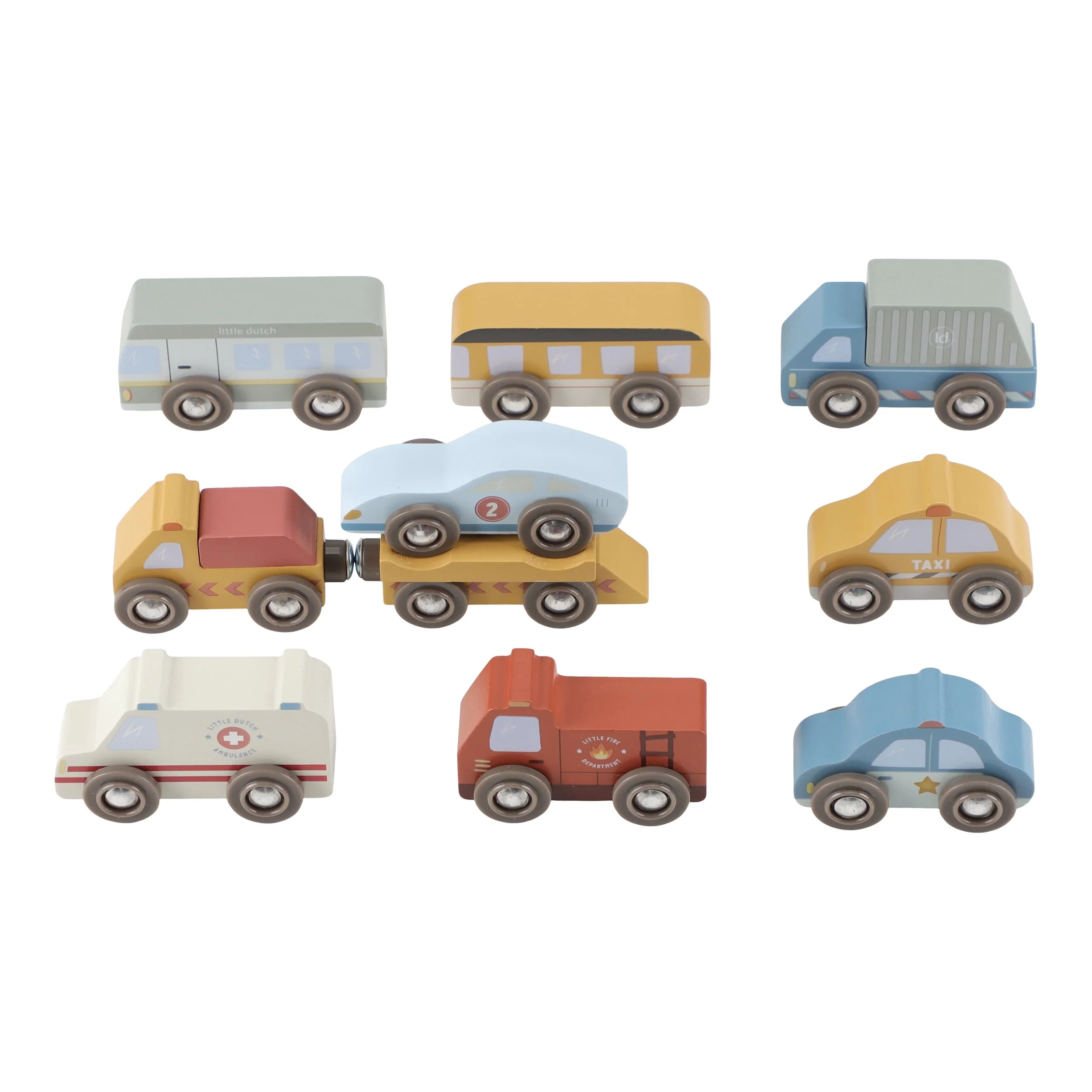 Wooden Vehicle Set - Image 4