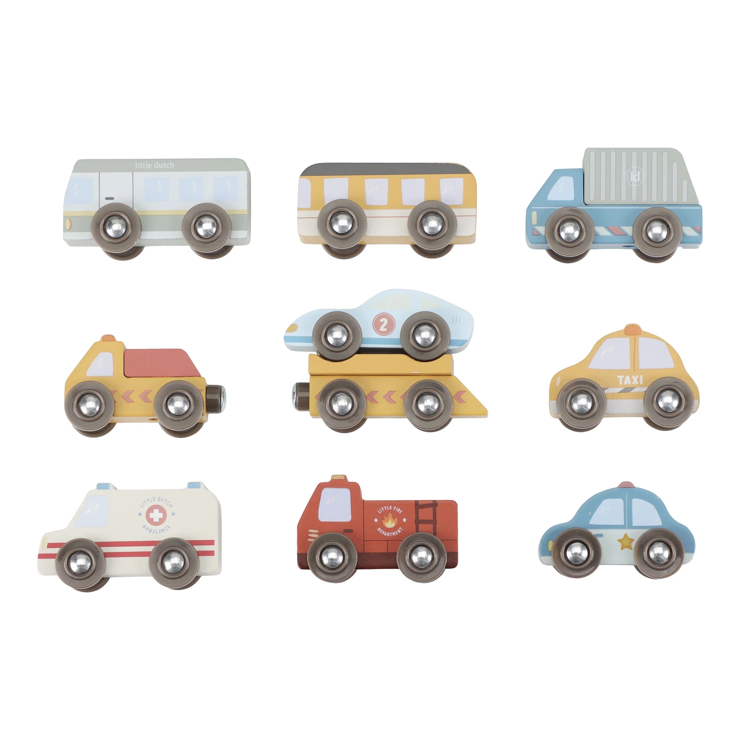 Wooden Vehicle Set - Image 8